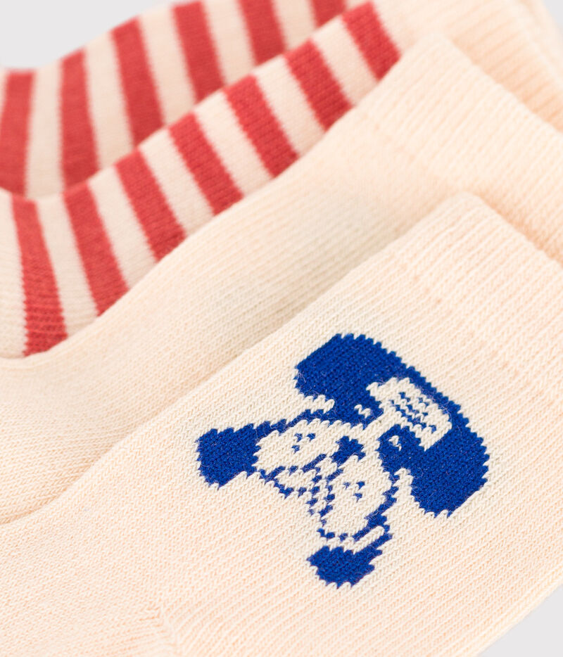 Lot De Chaussettes Petit Bateau Pour Enfant - Taille 35-38 EU, Coton Doux, Tige Haute Multicolore