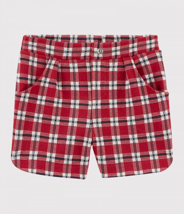 Short en maille enfant fille