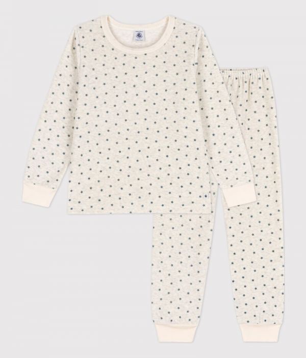 Pyjama étoile petite fille/petit garçon en velours