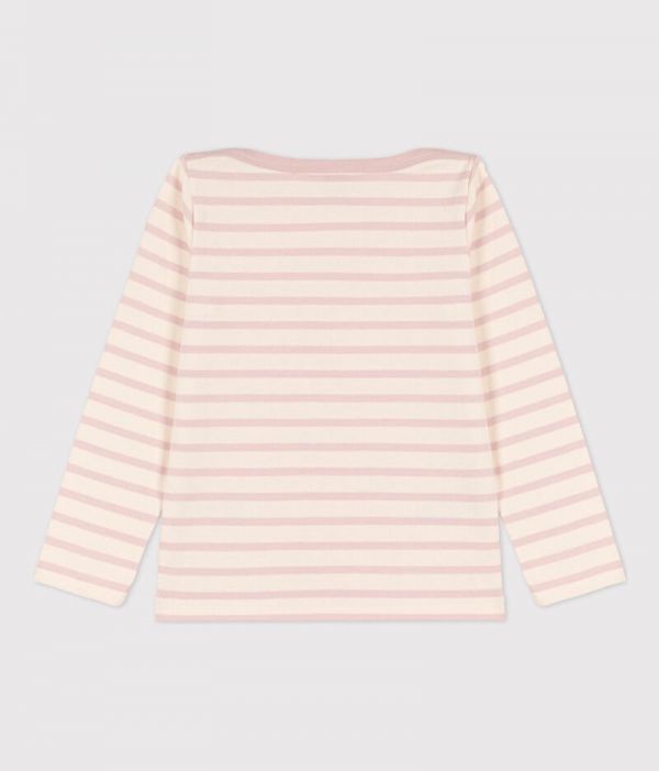 Marinière Bébé Fille Petit Bateau - Rayures Emblématiques - Sweat En Coton épais Et Doux - Qualité Française Depuis 1893