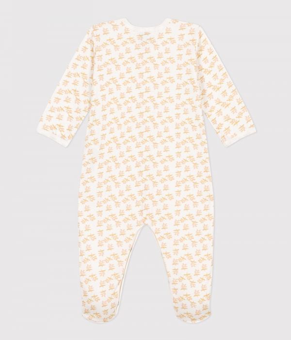 Pyjama bébé fleurs en tubique
