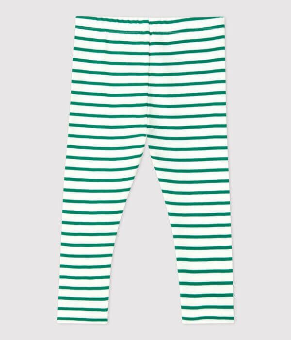 Dors bien nouveau-né| Legging rayé coton bébé chez Petit Bateau Tunisie