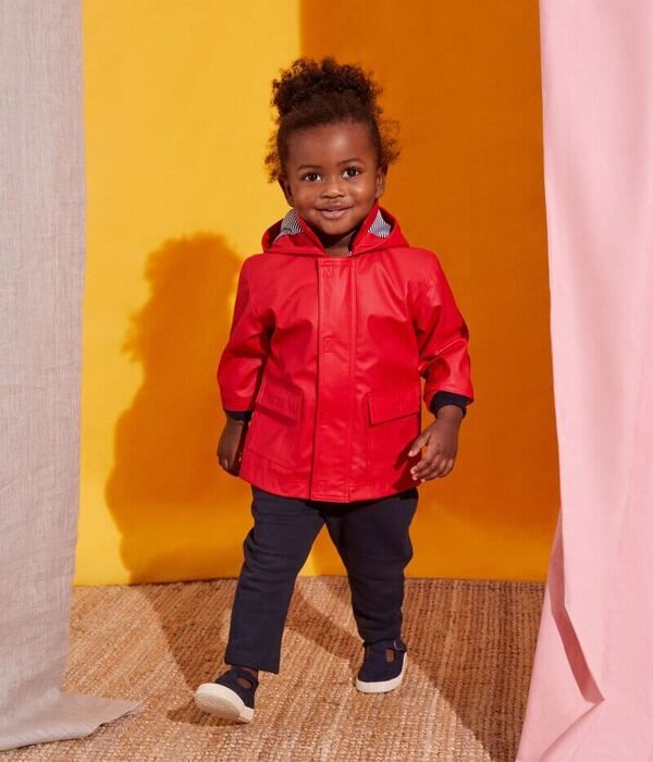 Meilleur prix manteau rouge hiver bébé | Petit Bateau 