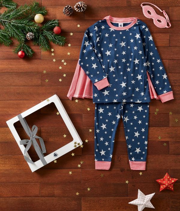 Pyjama d guisement phosphorescent petite fille petit gar on en coton