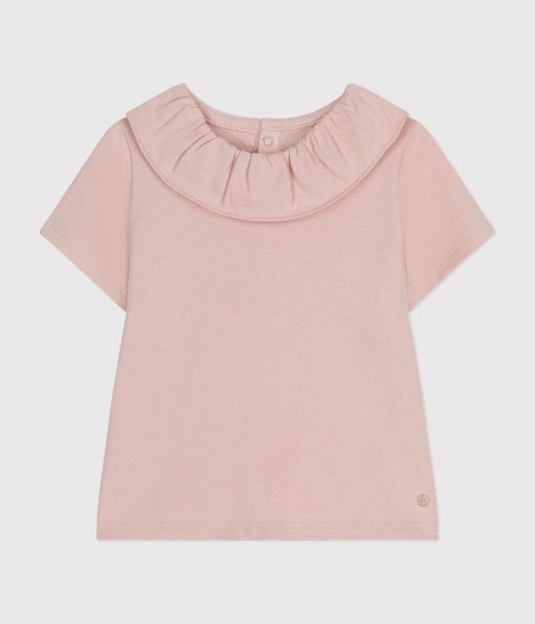 Blouse manches courtes en jersey bébé