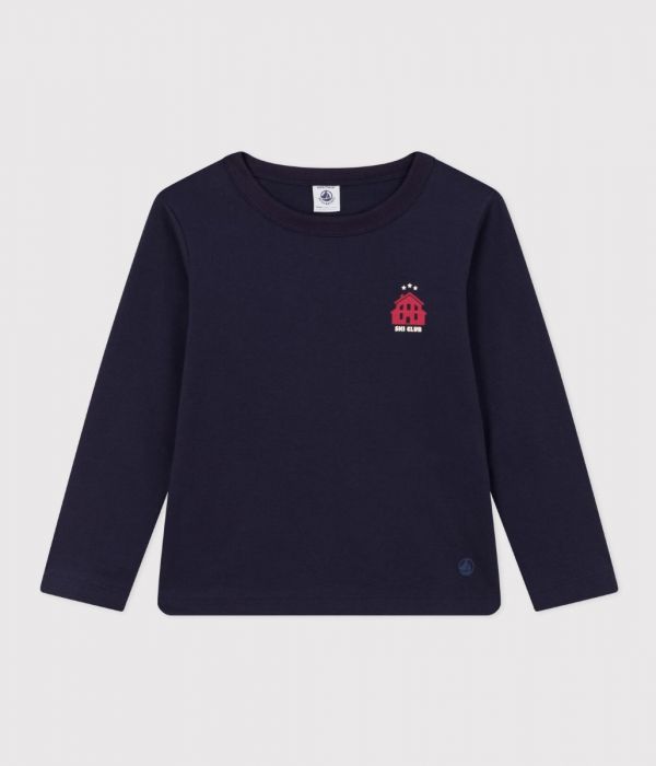 Tee-shirt manches longues en coton enfant fille / garçon