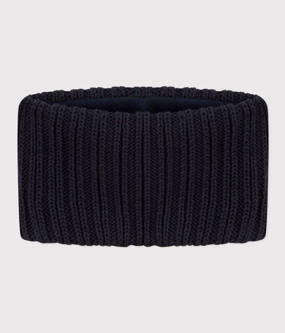 Snood en tricot doublé en polaire enfant garçon-fille