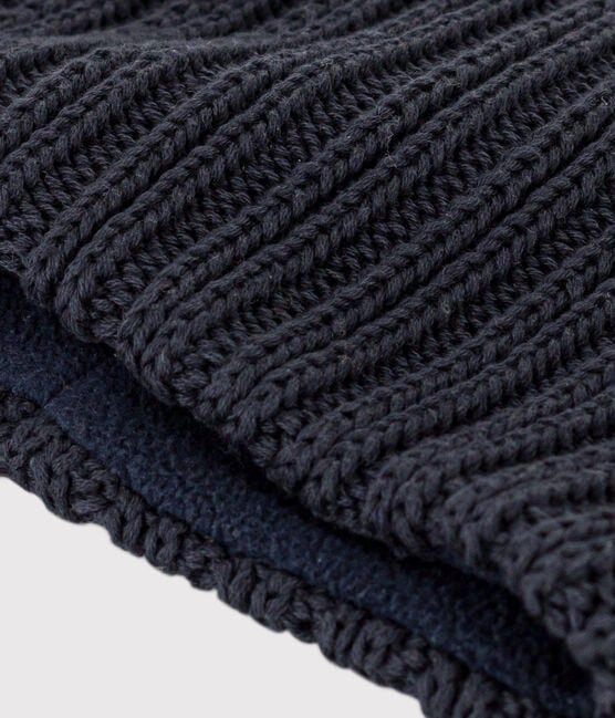 Snood en tricot doublé en polaire enfant garçon-fille