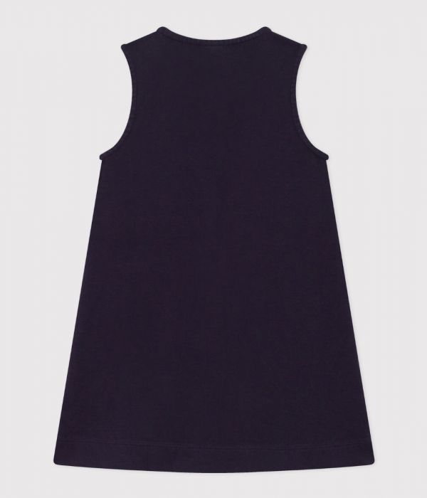 Robe sans manches en coton enfant fille