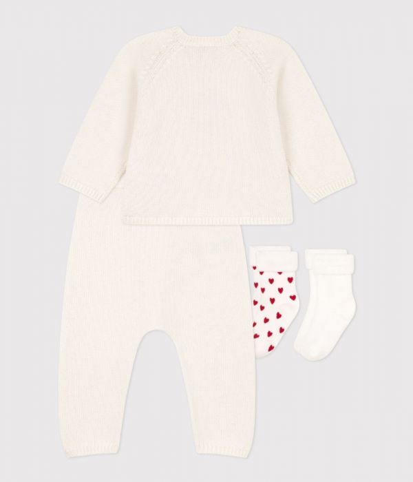 COFFRET CADEAU NAISSANCE EN TRICOT