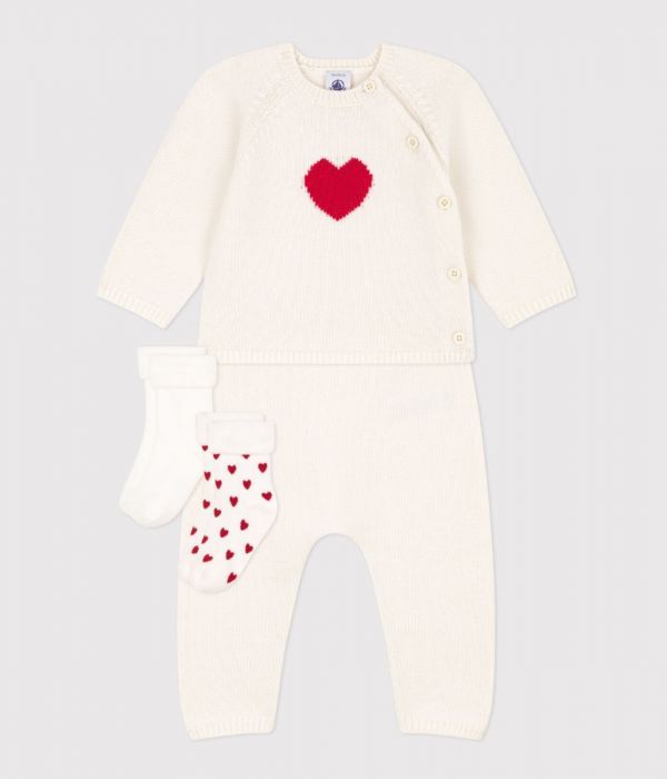 COFFRET CADEAU NAISSANCE EN TRICOT