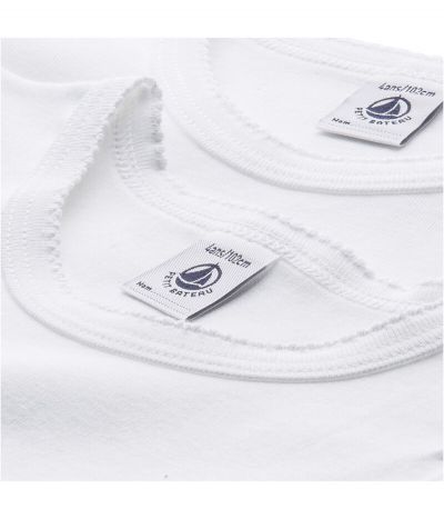 Duo de tee-shirts manches courtes fille