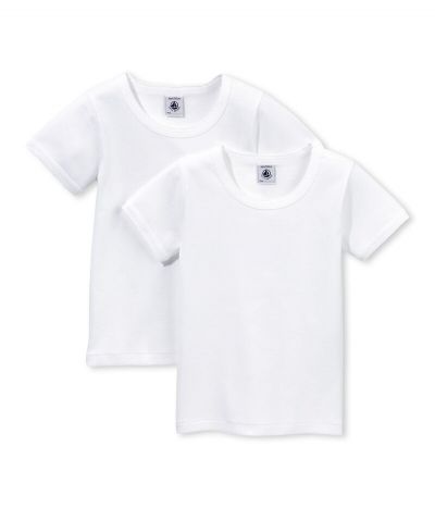 Duo de tee-shirts manches courtes fille