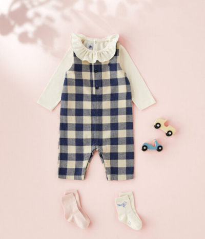 LOOK BÉBÉ FILLE SALOPETTE 