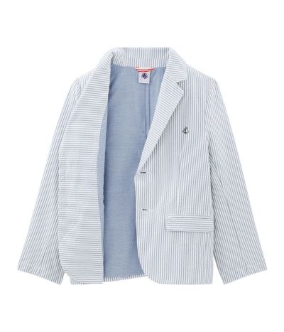 Veste garçon structurée
