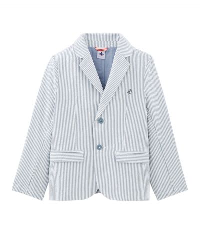 Veste garçon structurée