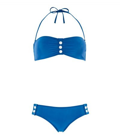 Maillot de bain deux pièces uni