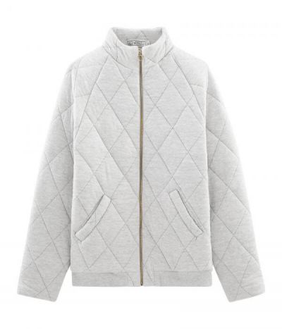 Blouson oversize en tubique femme
