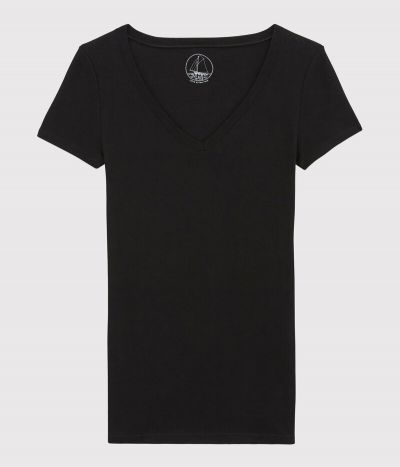 T-shirt côte légère Femme