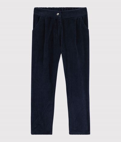 Pantalon en velours enfant fille