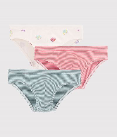 Lot de 3 slips imprimé singe petit garçon