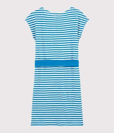 Robe en lin rayé Femme