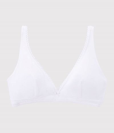 Soutien-gorge en coton stretch Femme