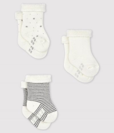 Lot de 3 paires de chaussettes bébé