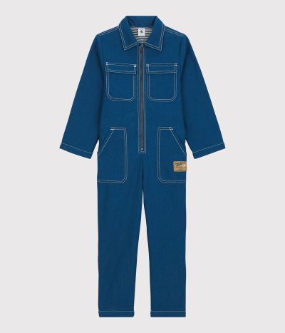 Combinaison en denim serge fille / garçon