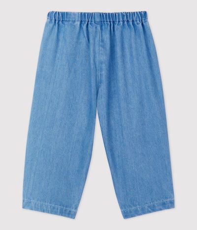 Pantalon en denim léger bio bébé