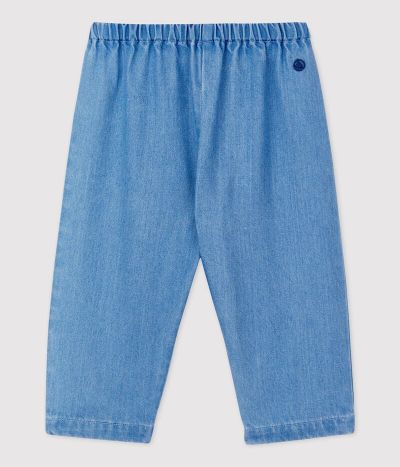Pantalon en denim léger bio bébé