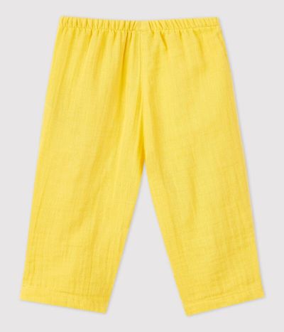 Pantalon en gaze de coton bio bébé