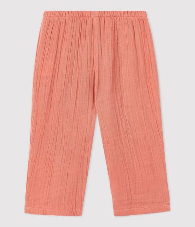 Pantalon en gaze de coton bio bébé