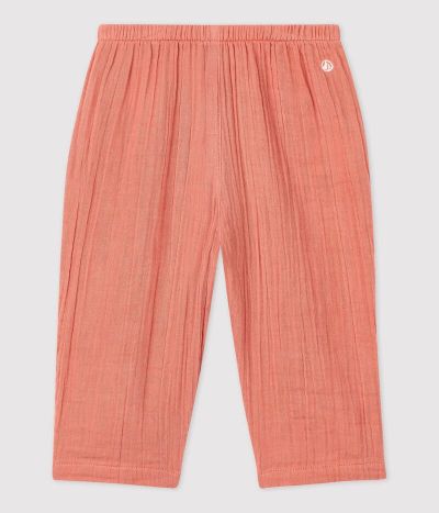 Pantalon en gaze de coton bio bébé