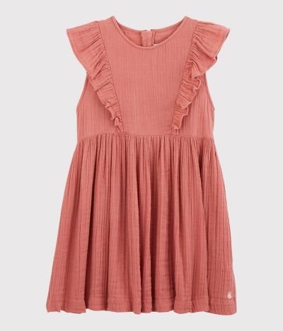 Robe en gaze de coton bio enfant fille