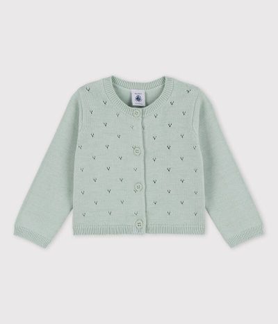 Cardigan en tricot raffiné bébé