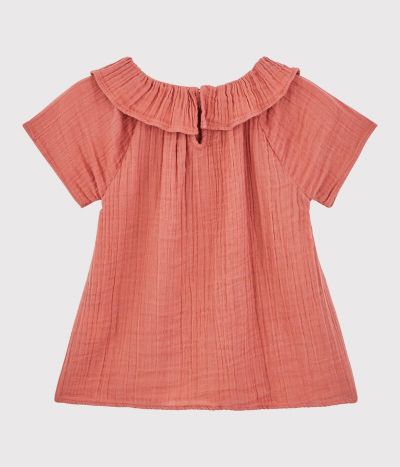 Blouse en gaze de coton bio enfant fille