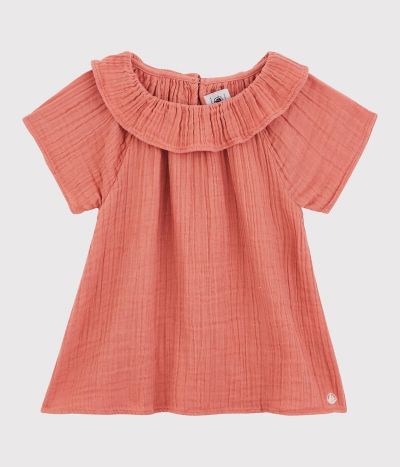 Blouse en gaze de coton bio enfant fille