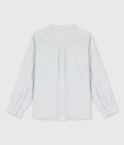 Chemise à manches longues en lin enfant garçon
