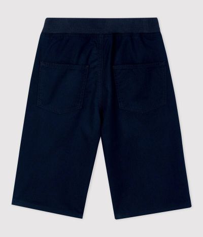 Bermuda en serge de coton enfant garçon