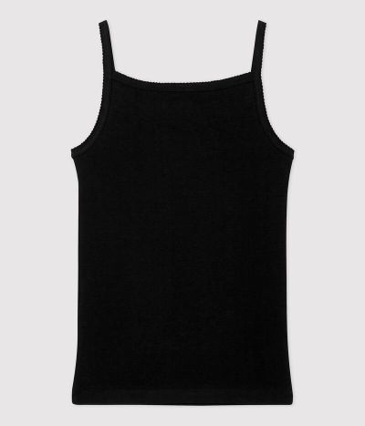 Chemise à bretelles L'ICONIQUE en coton BIO Femme