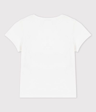 T-shirt manches courtes en coton bio enfant fille
