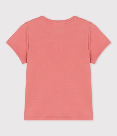 T-shirt manches courtes en coton bio enfant fille
