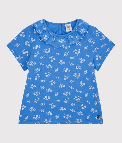 T-shirt manches courtes en coton enfant fille