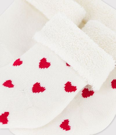 Lot de 2 paires de chaussettes bébé en tricot