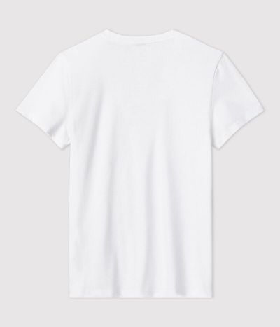 Tee-shirt LE DROIT col V en coton Femme