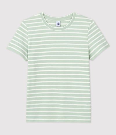 Tee-shirt LE CLASSIQUE col rond en coton bio Femme