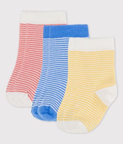 Lot de 3 paires de chaussettes bébé