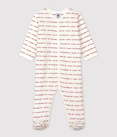 Dors-bien bébé Petit Bateau Je t'aime en coton