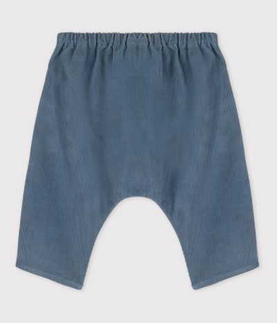 Pantalon bébé en velours côtelé